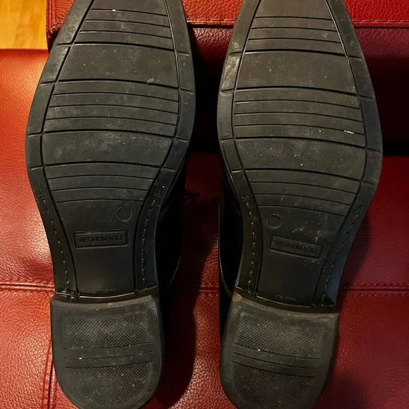 Bruno Magli Oxford Leather Shoes size 13 - Picture 4 of 6
